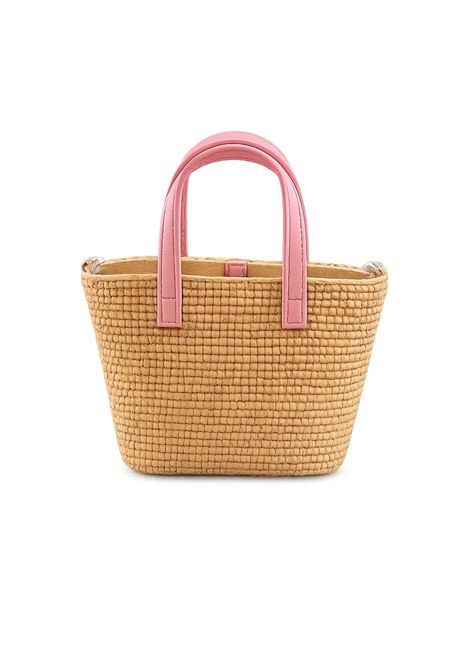 Borsa Mini in paglia SAINT BARTH | RAFC003 RAFFIA CITY MINI00415L 1121 EMB